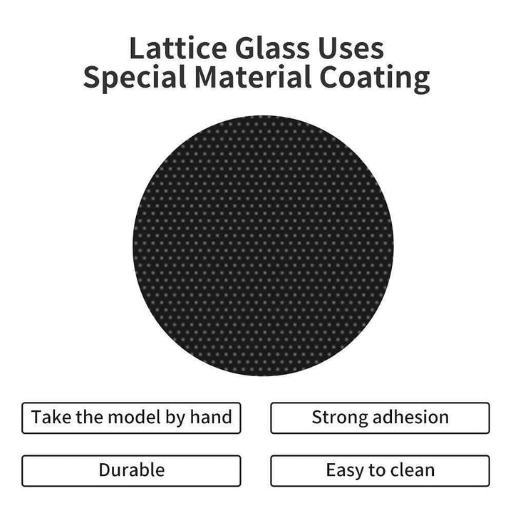 Tronxy 3D Printer Auto Leveling Sensor Lattice Glass Plate X5SA-500 X5SA-600 3D Printing Accessories Printer Upgrade