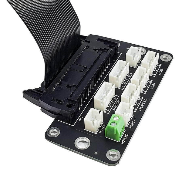 Tronxy 3D Printer Parts Durable Adapter Board with 100cm Cable Black for X5SA-500 3D Printing Series Tronxy 3D Printer | Tronxy Large 3D Printer | Tronxy Large Format Veho 600 800 1000 3D Printer