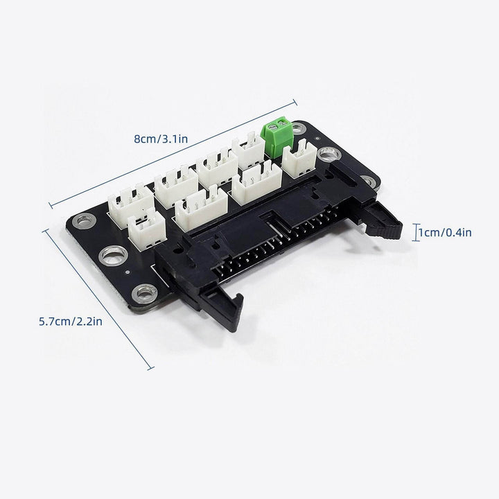 Tronxy DIY 3D Printer Parts Durable Adapter Board 3D Printing Accessories with 82cm 30Pin Cable Compatible For XY-2 Pro/X5SA Series Tronxy 3D Printer | Tronxy Large 3D Printer | Tronxy Large Format Veho 600 800 1000 3D Printer