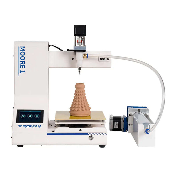 Tronxy Moore 1 Clay 3D Printer Kit Faça Você Mesmo Deposição Líquida Moldagem Cerâmica Impressora 3D