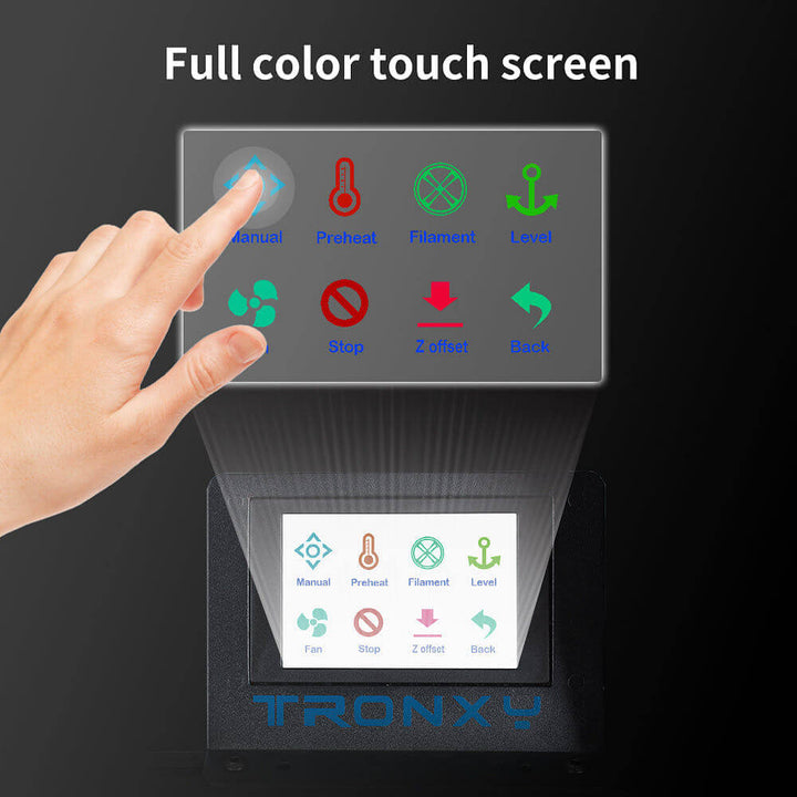 Tronxy X5SA-400 Dual Extruder 3D Printer Large Format 3D Printer FDM 3D Printing 2-in-1-out Nozzle Auto Leveling 3D Printer 3D Printer Kit Titan Extruder