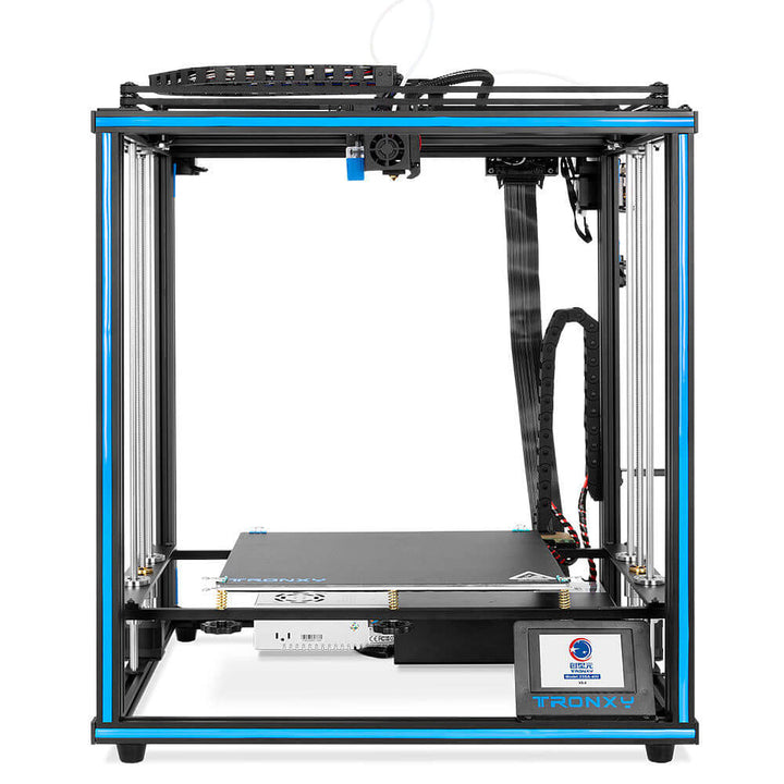 Tronxy X5SA-400 DIY 3D Printer Kit Power Off Resume Print Large Print Size 3.5 Inch Touch Screen PLA TPU ABS Filament CoreXY Structure Auto Leveling