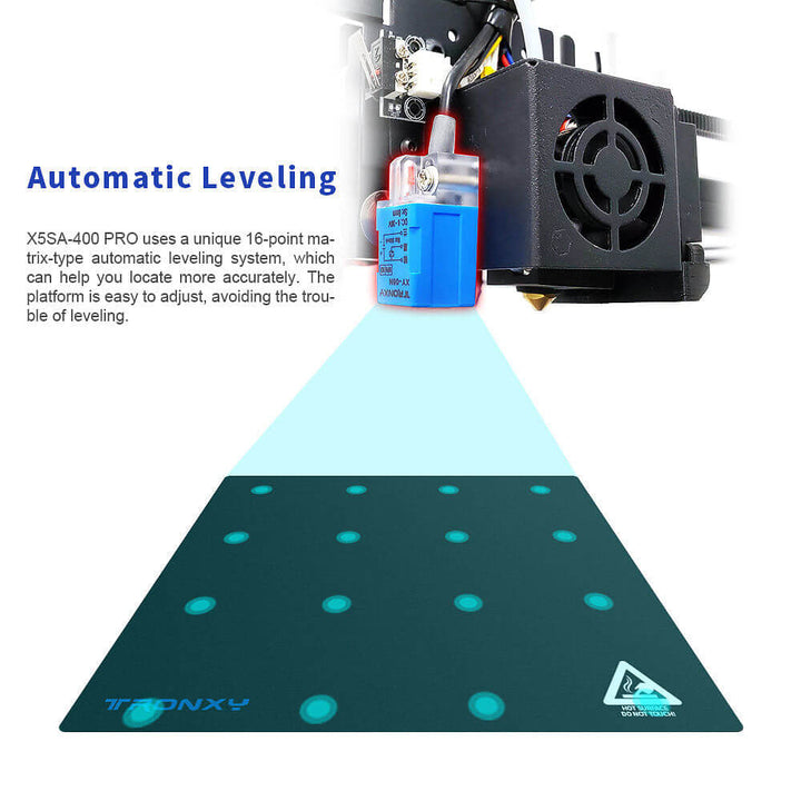 Tronxy X5SA-400 Pro DIY 3D Printer with Tian Exruder Quiet Drive Mainboard 400x400x400mm Tronxy 3D Printer | Tronxy Large 3D Printer | Tronxy X5SA 400 Large Format 3D Printer