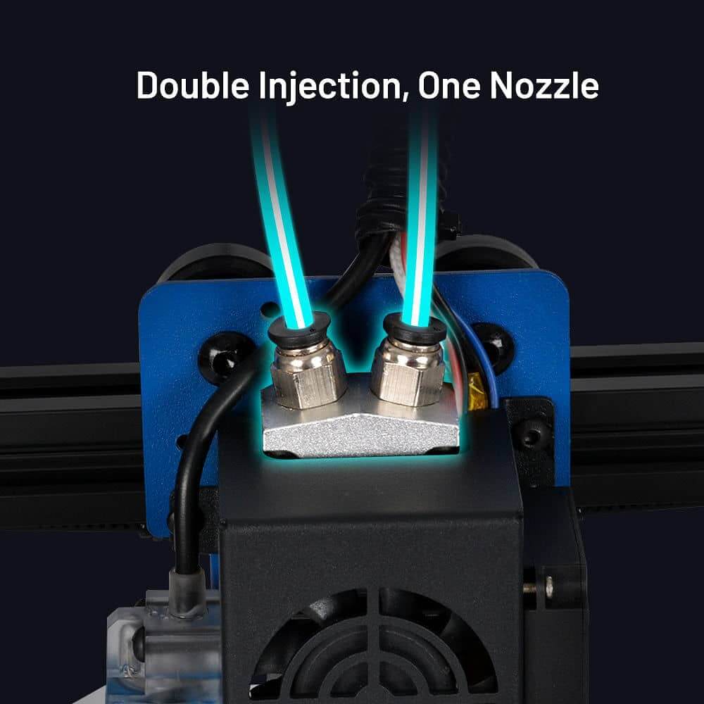 Tronxy XY-2 Pro 3D printer dual color printing DIY kit Titan extruder 255x255x245mm silent motherboard easy assembly