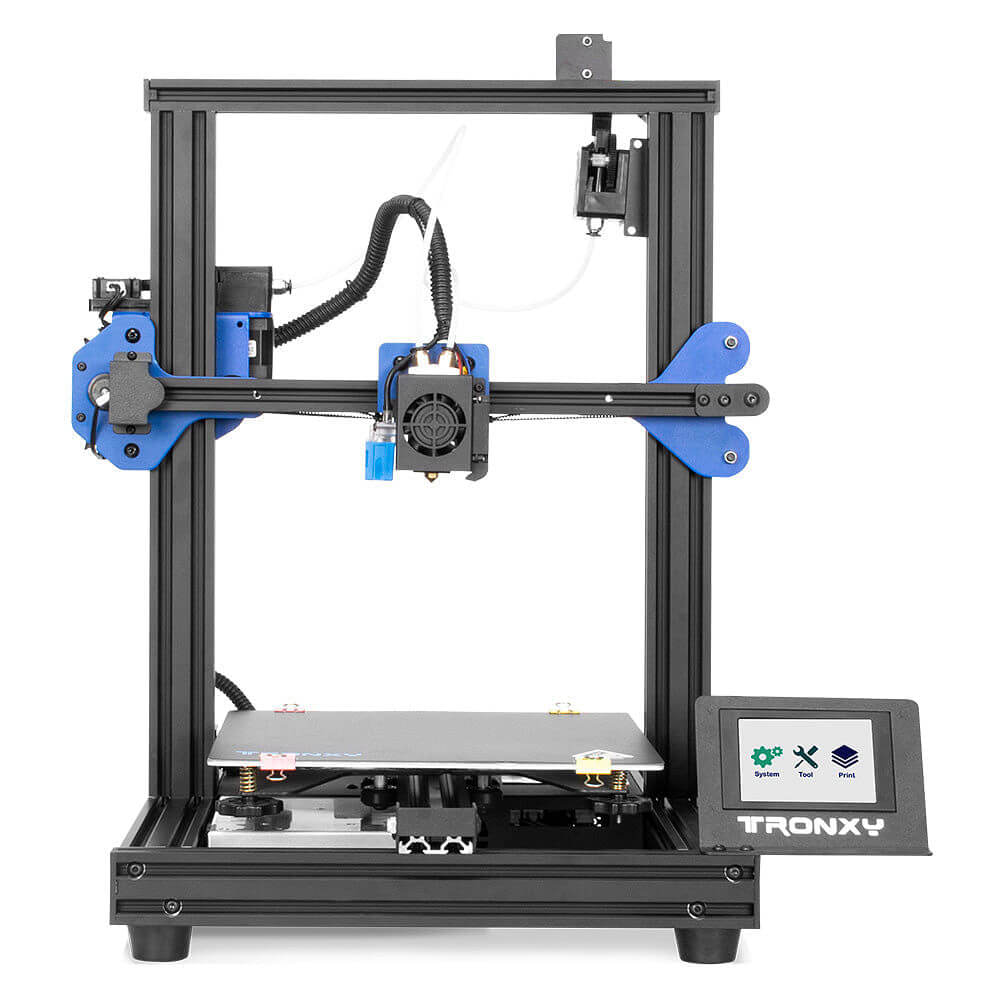 Tronxy XY-2 Pro 3D printer dual color printing DIY kit Titan extruder 255x255x245mm silent motherboard easy assembly