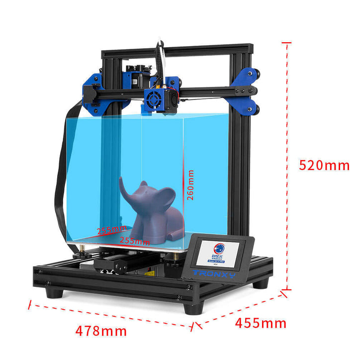 Tronxy XY-2 Pro I3 3D Printer Structure 3D Printing for Beginners 255x255x260mm Tronxy 3D Printer | Tronxy XY2 3D Printer | Tronxy XY 2 3D Printer