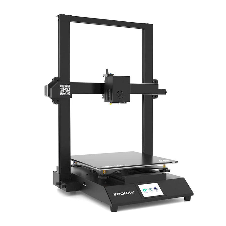Tronxy XY-3 Pro V2 Direct Drive 3D Printer 3D Printer Extruder Kit DIY 3D Printer 300x300x400mm Flexible Filament 3D Printing Upgraded Dual-Drive Extruder Silent Mainboard 3D Printer